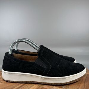 Aetrex Kenzie Womens EU 39 US 8.5‎ Black Leather Slip On Shoes Sneaker